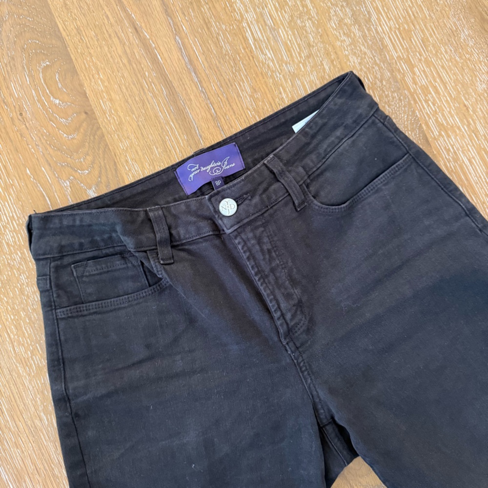 NYDJ Dark Gray Denim Jeans 8P - Picture 4 of 5